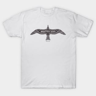 Wrightsville Beach, NC Summertime Vacationing Bird Flight T-Shirt